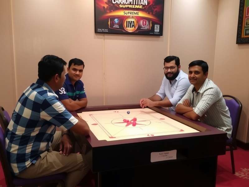 Carrom Titan Supreme Game Interface